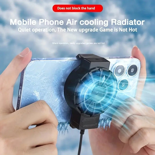 Portable phone cooler, an external cooling accessory suitable for both iPhone and Android smartphones
